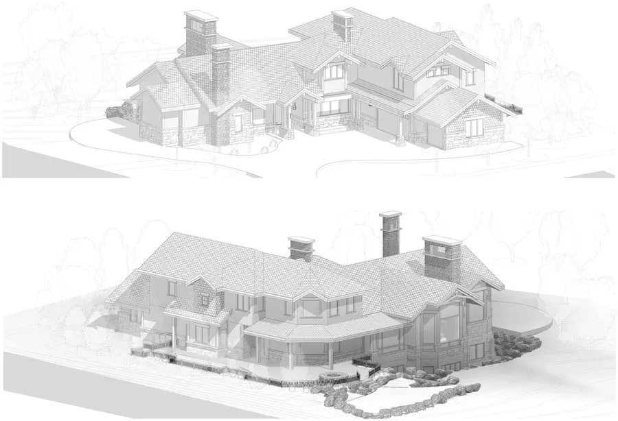 Markowitz Residence — 3D model view