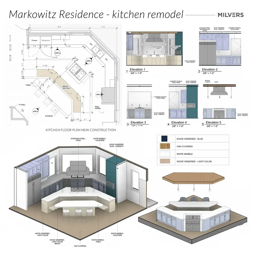 Markowitz Residence — floor plan