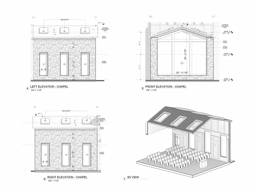 Chapel — floor plan