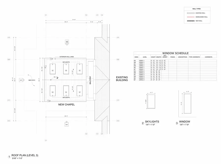 Chapel — floor plan