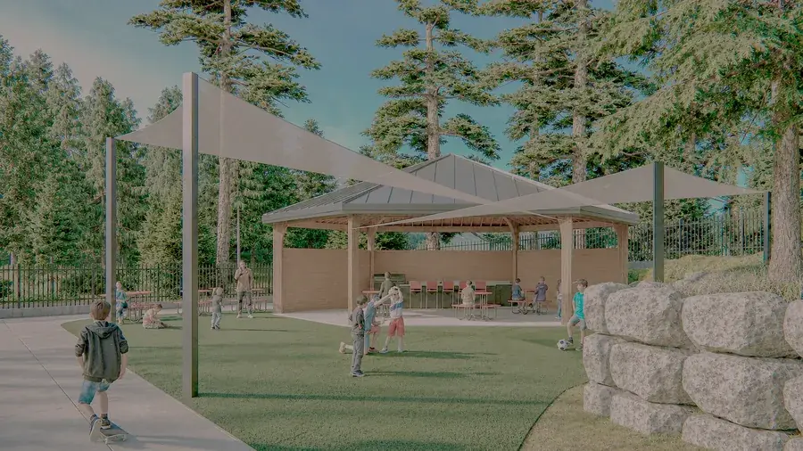 Deer Crest Park — pavilion render