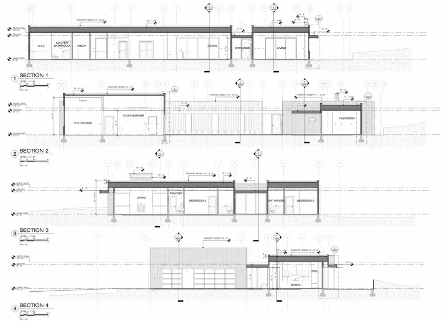 Modern Retreat — floor plan