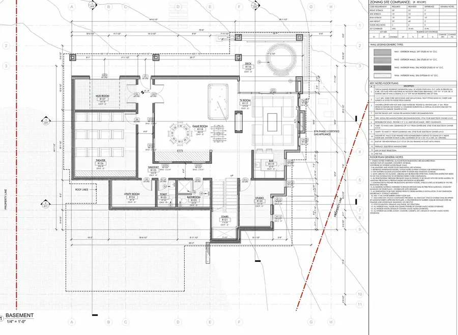 Mammoth Residence — floor plan