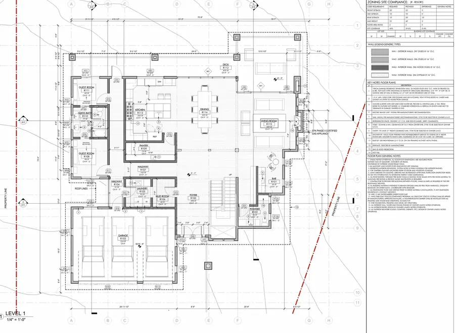 Mammoth Residence — floor plan