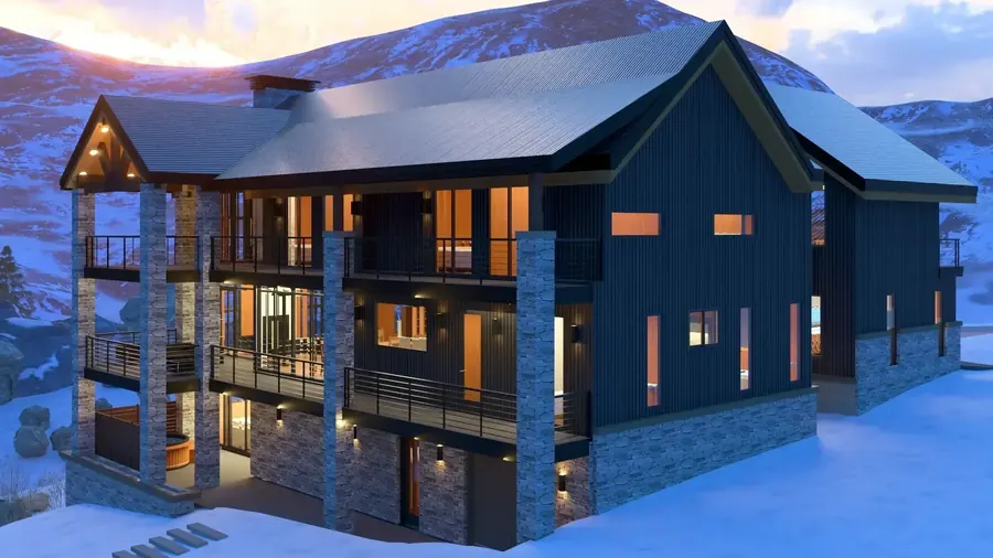 Mammoth Residence — exterior render