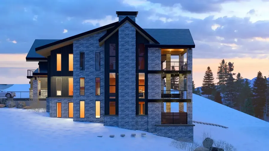 Mammoth Residence — exterior render