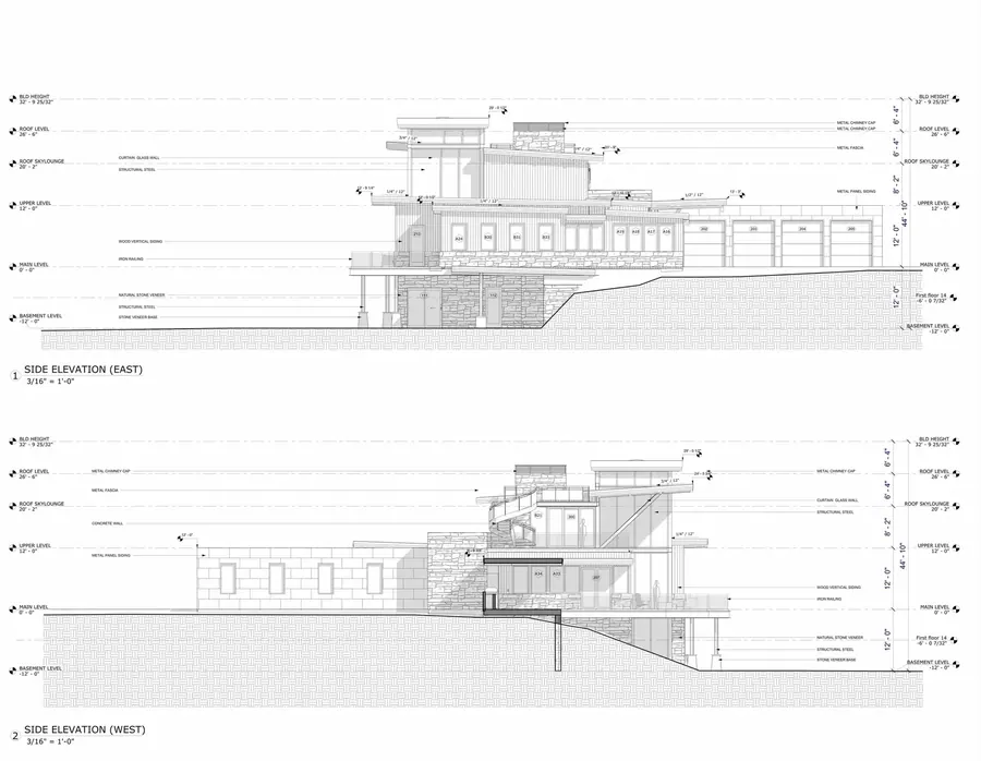 Steele Residence — floor plan