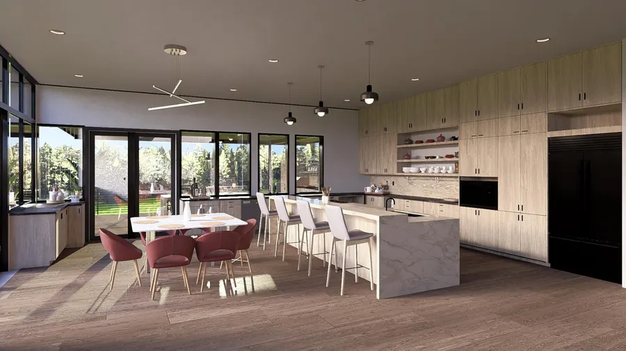 Steele Residence — exterior render