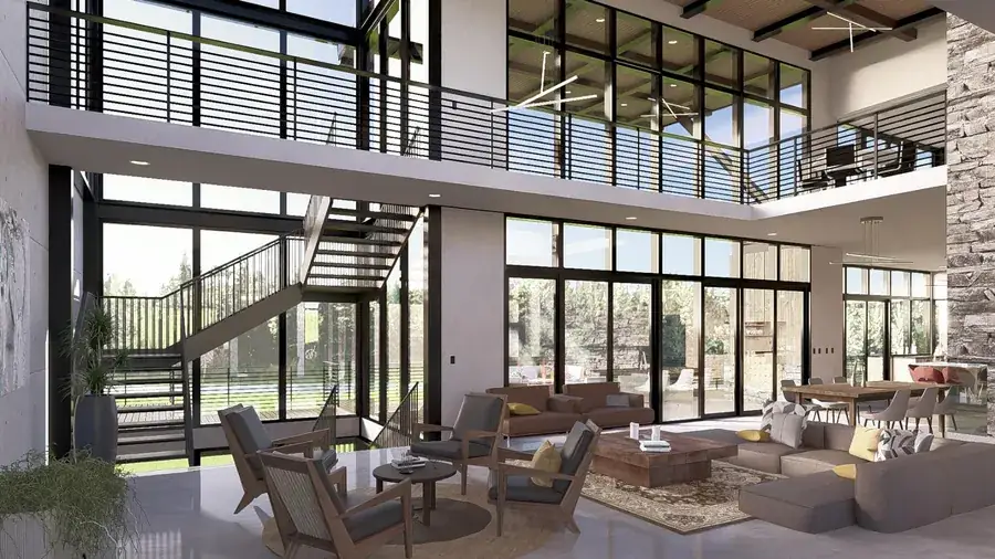 Steele Residence — exterior render
