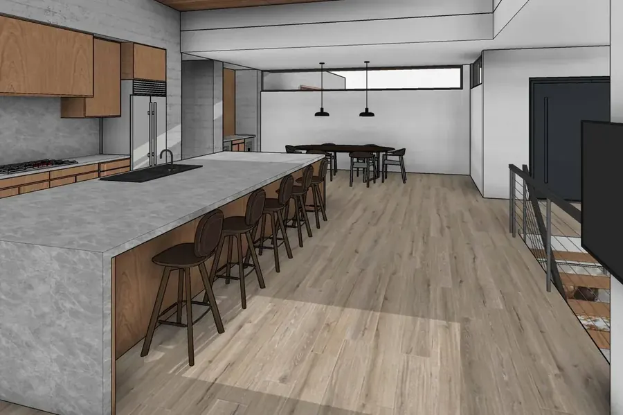 Walsh Residence — floor plan
