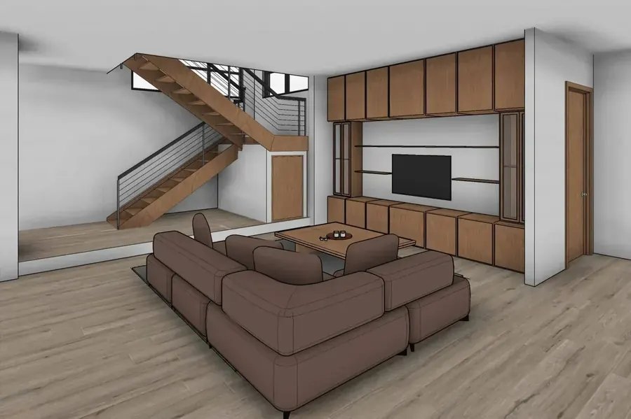 Walsh Residence — floor plan