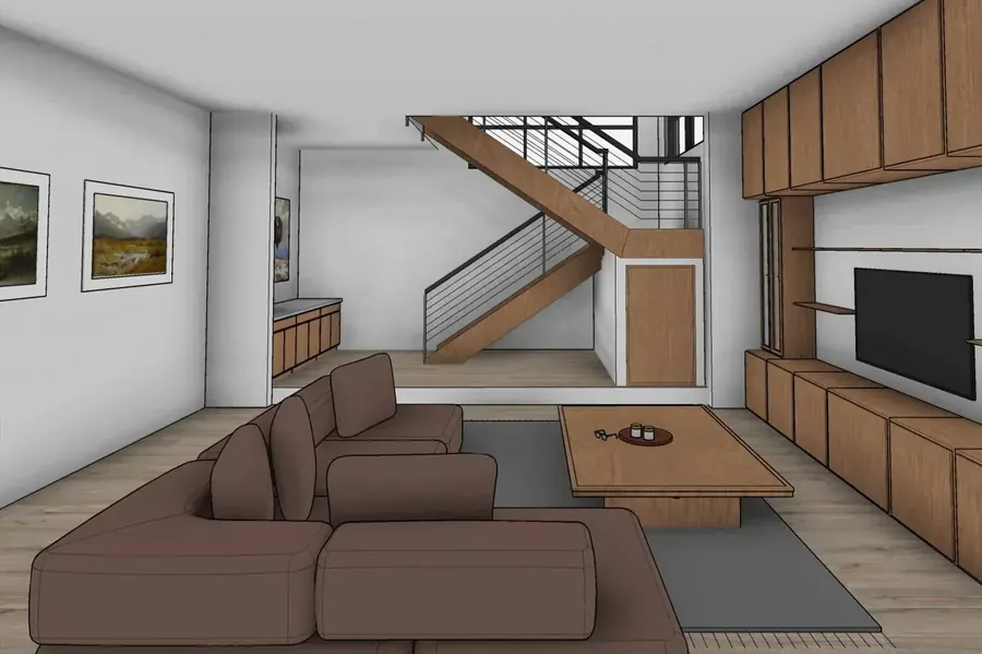 Walsh Residence — floor plan