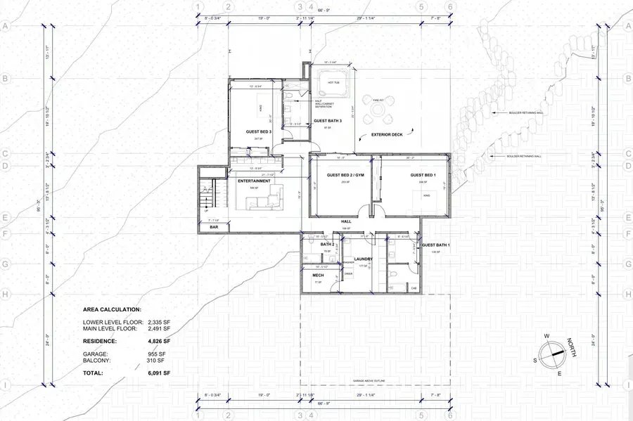 Walsh Residence — floor plan
