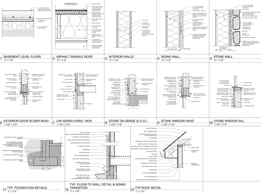 11750 W House — construction details