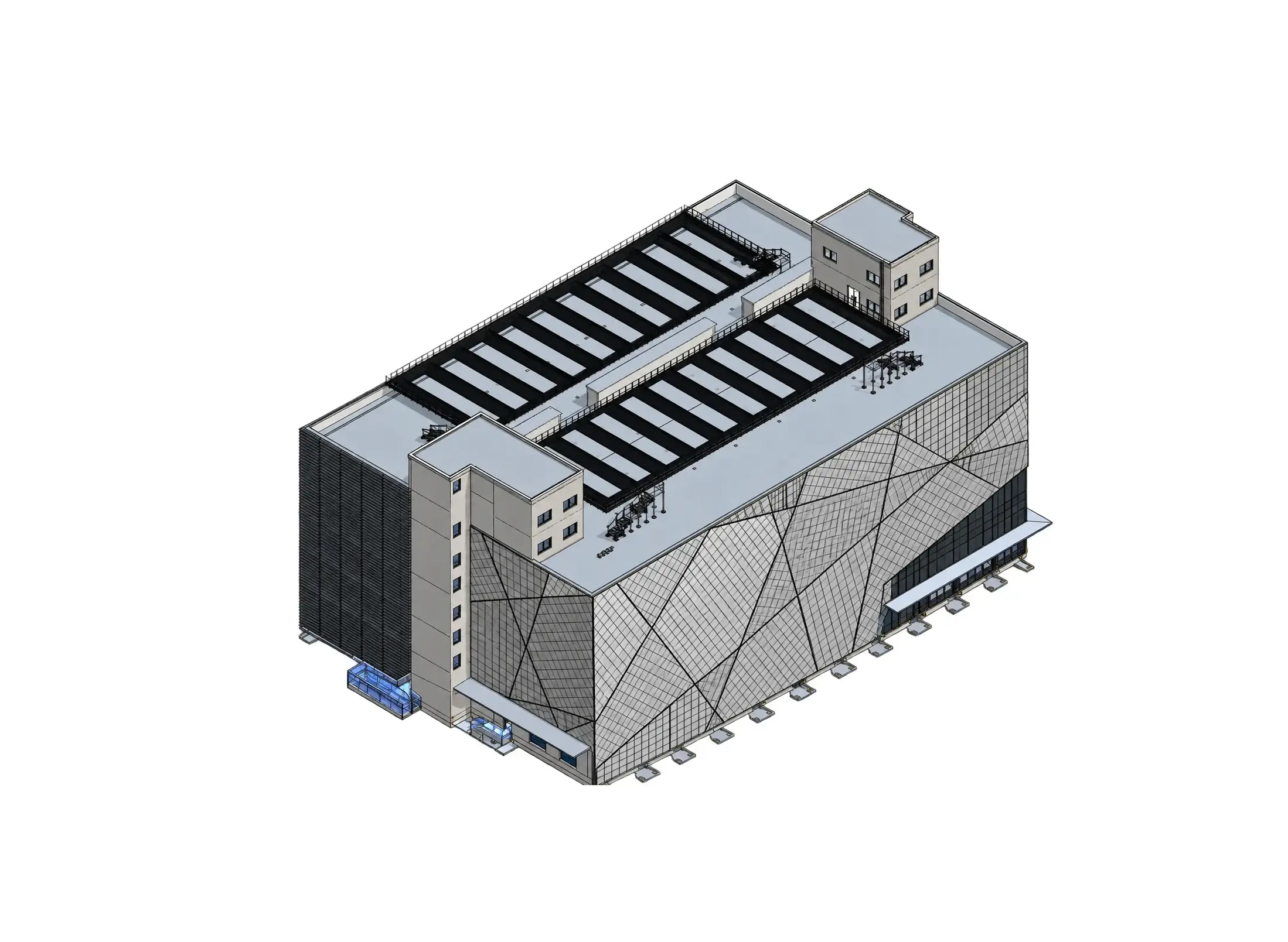 Data Center — architecture render