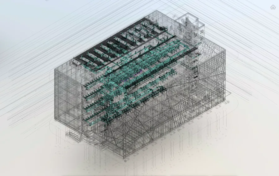 Wireframe model 08